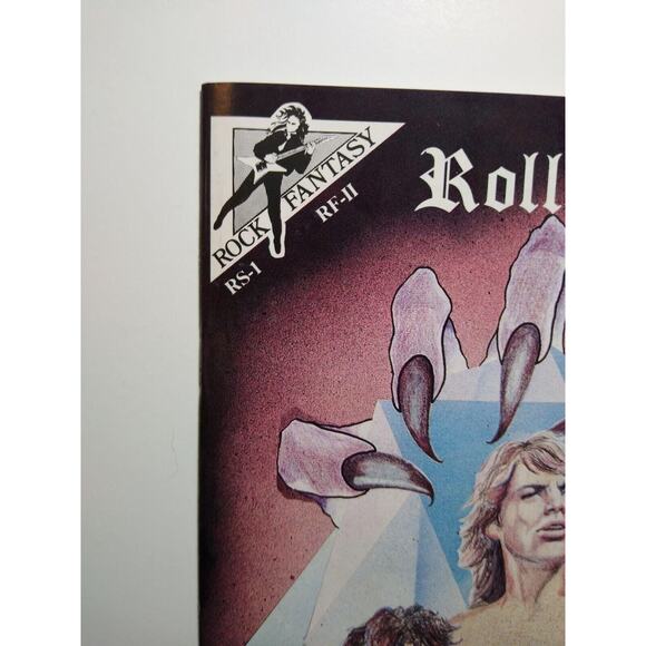 The Rolling Stones Rock Fantasy Comic Jan 1990 Classic Rock Artwork Vintage NOS - Picture 5 of 10